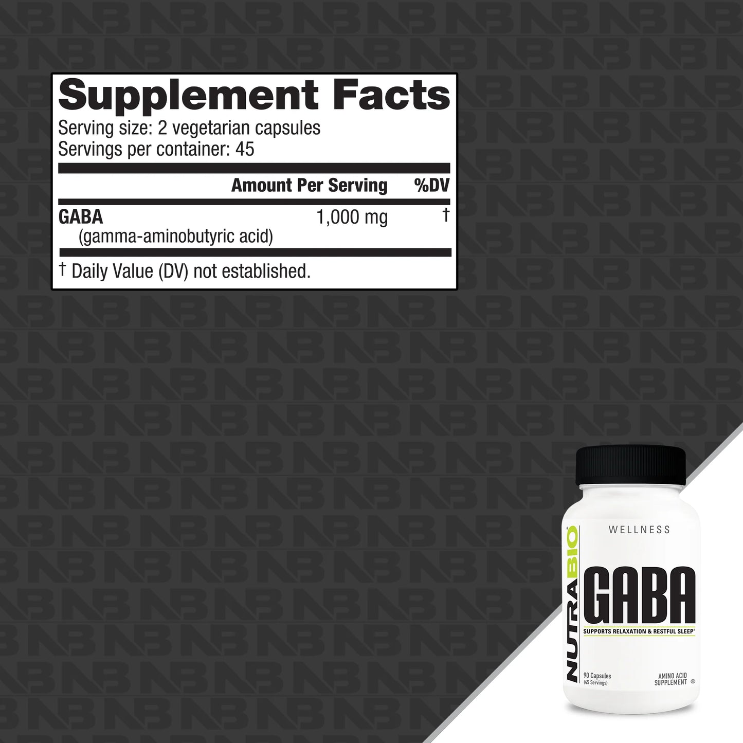 NutraBio - GABA