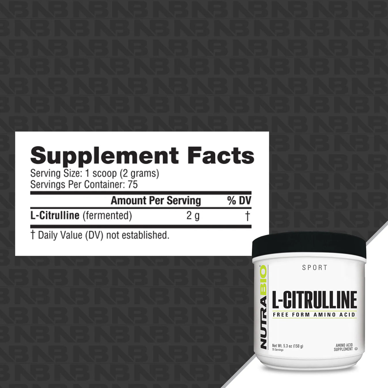 NutraBio - L-Citrulline