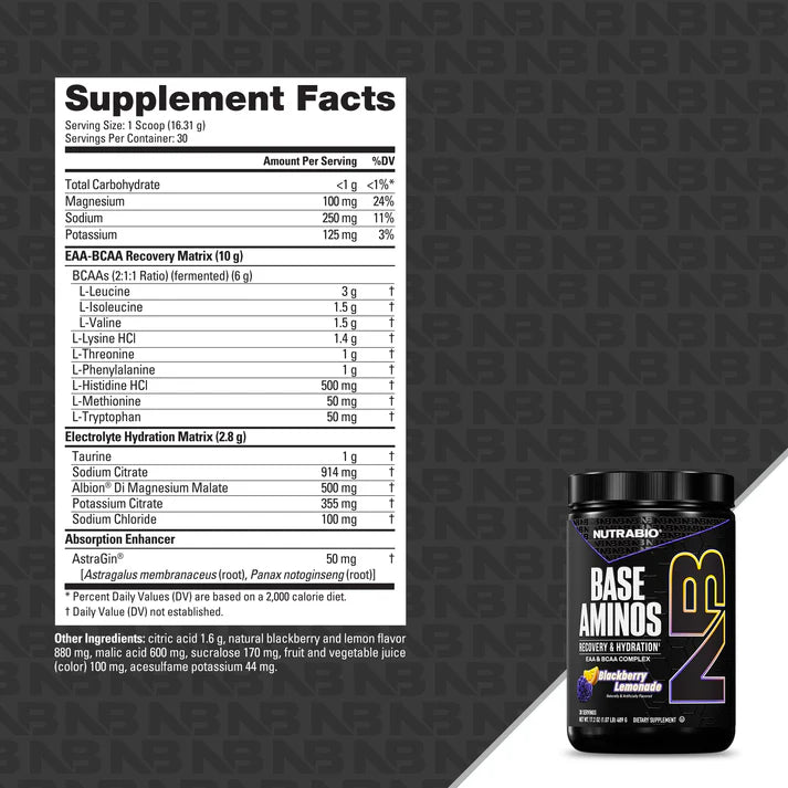 NutraBio - Base Aminos