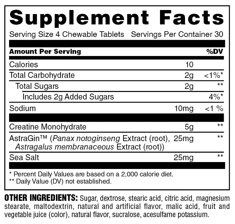 Animal - Creatine Chews