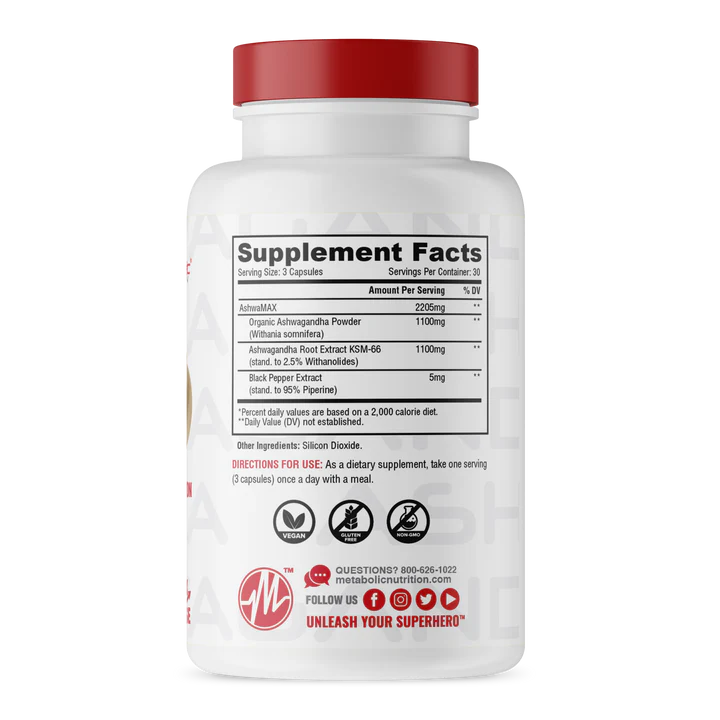 Metabolic Nutrition - Ashwagandha