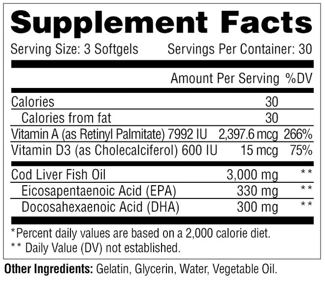 Metabolic Nutrition - Fish 3000