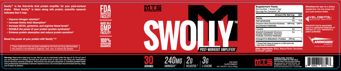 MTS Nutrition - Swolly Post Workout Amplifier