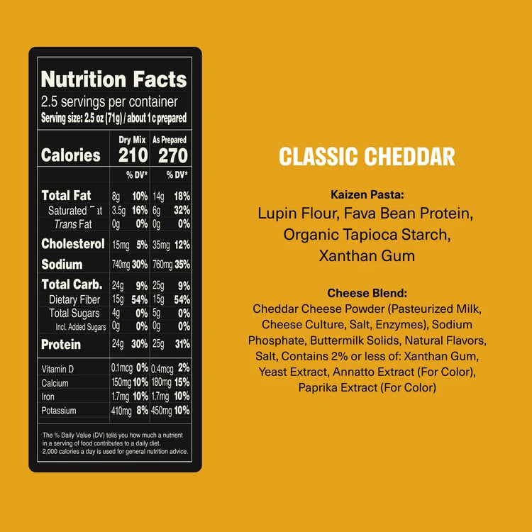 Kaizen Protein Mac and Cheese