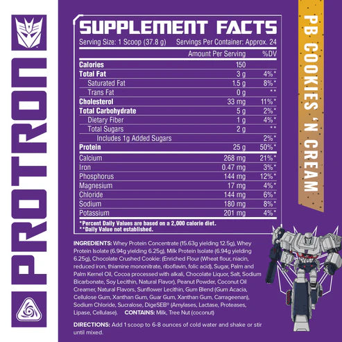 Core Nutritionals - Transformers Protron Protein Blend