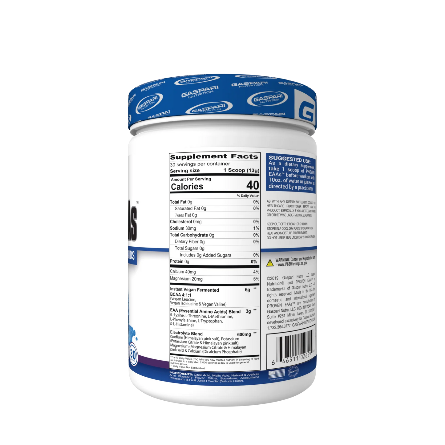 Gaspari - Proven EAAs