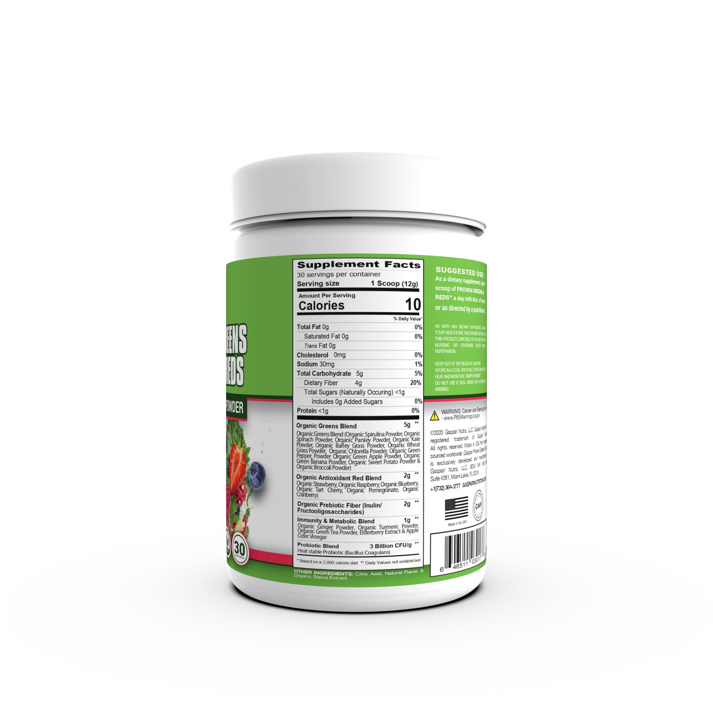 Gaspari - Proven Greens & Reds