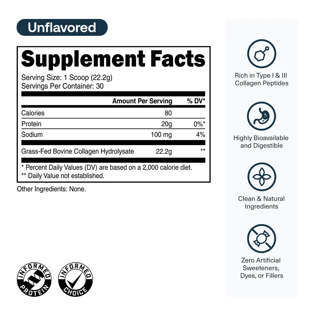 Transparent Labs - Grass Fed Collagen
