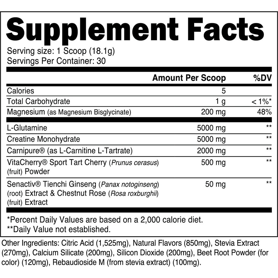 Transparent Labs - Post Workout