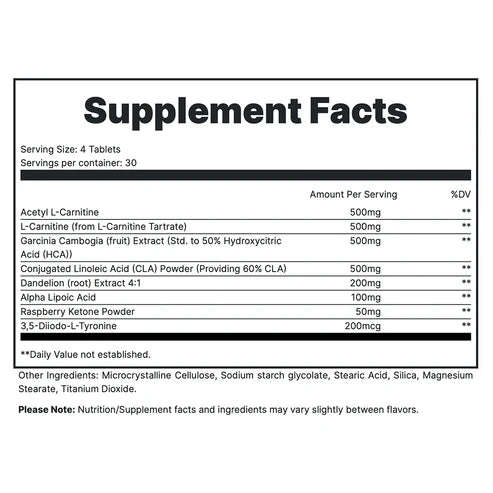 Redcon1 - Silencer Non-Stim Fat Burner 120 Capsule