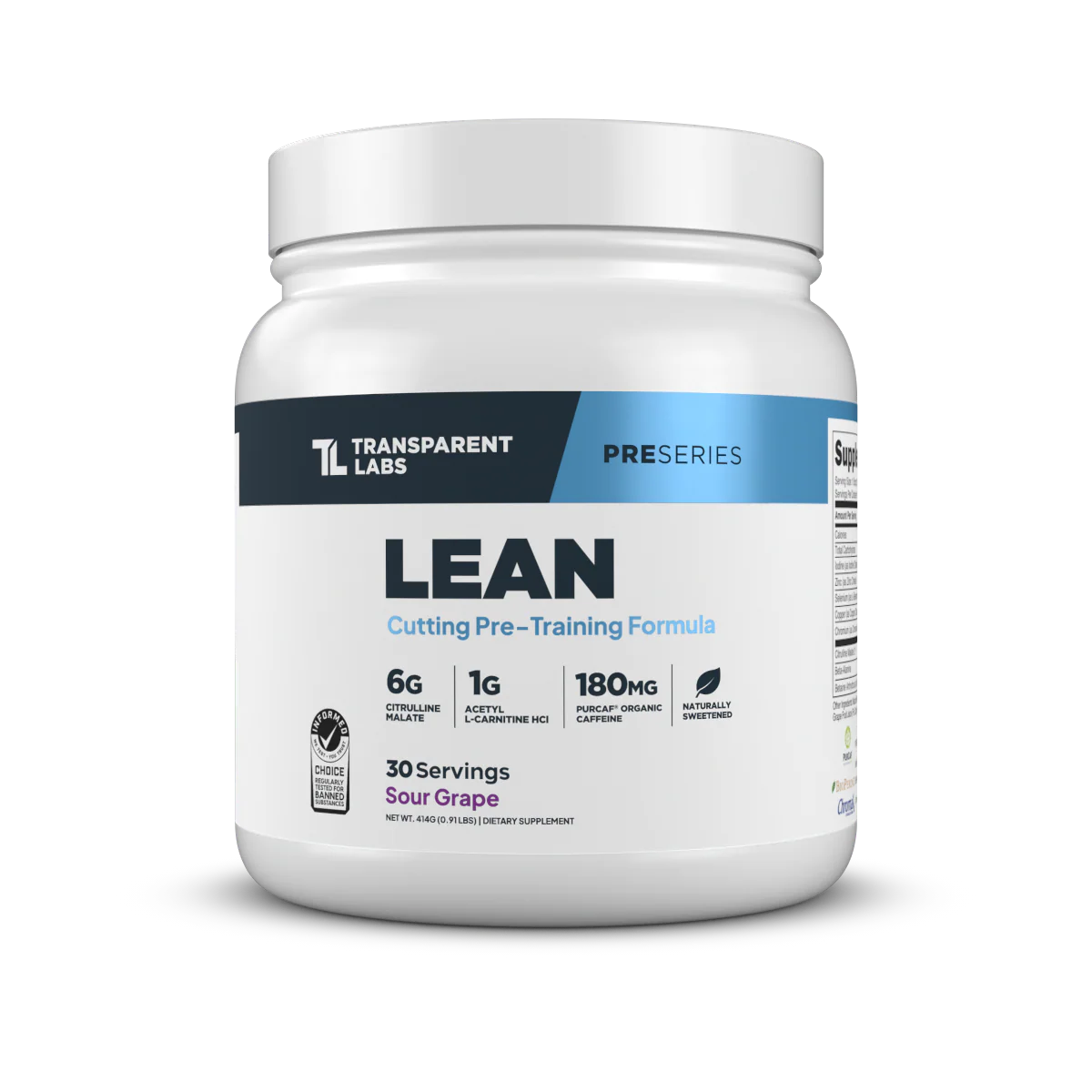 Transparent Labs - LEAN Pre Workout