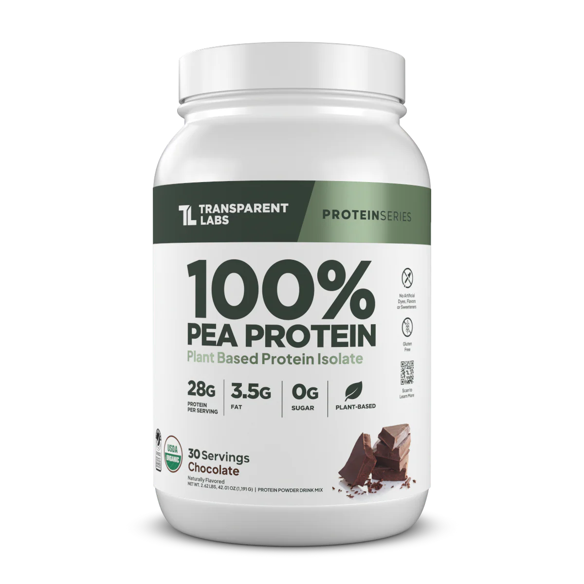 Transparent Labs - 100% Pea Protein Isolate