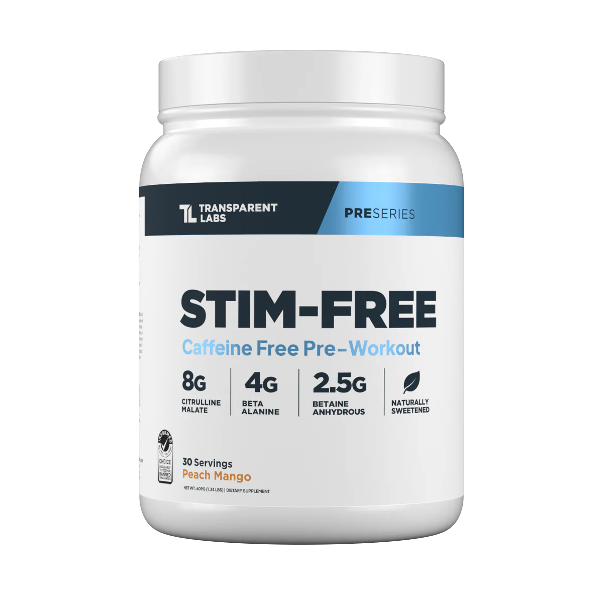 Transparent Labs - Stim Free Pre-Workout