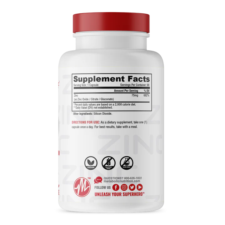 Metabolic Nutrition - Zinc