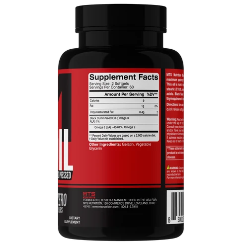 MTS Nutrition - Black Seed Oil