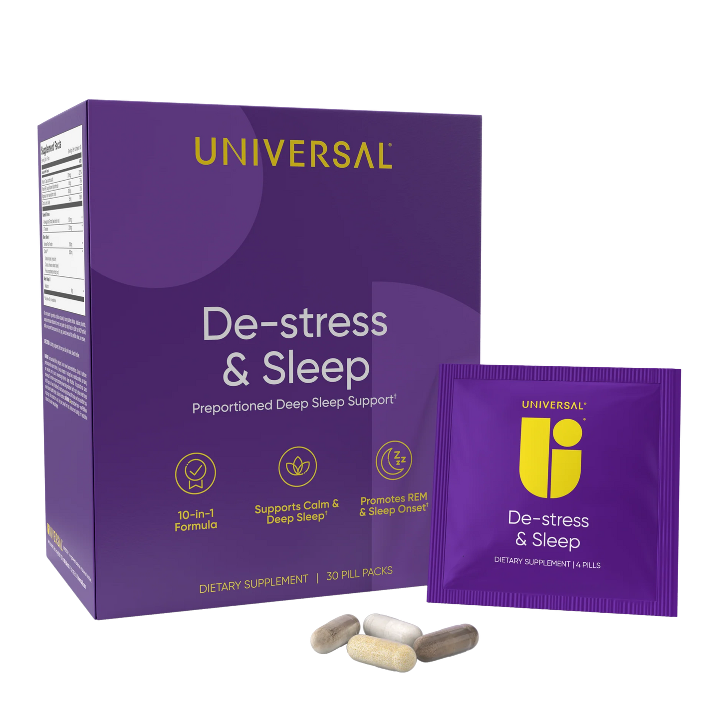 Universal Nutrition - De-Stress & Sleep Packs