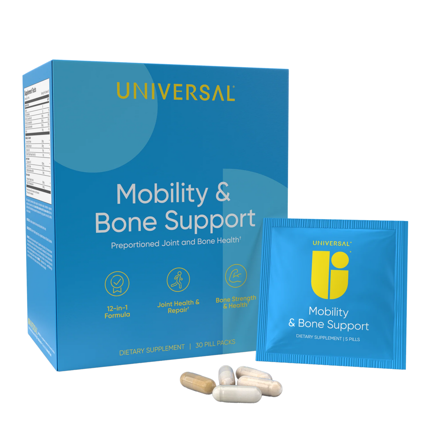 Universal Nutrition - Mobility & Bone Support Packs
