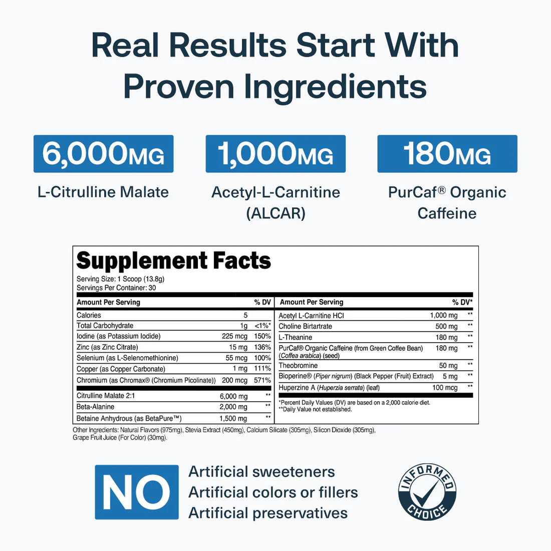 Transparent Labs - LEAN Pre Workout