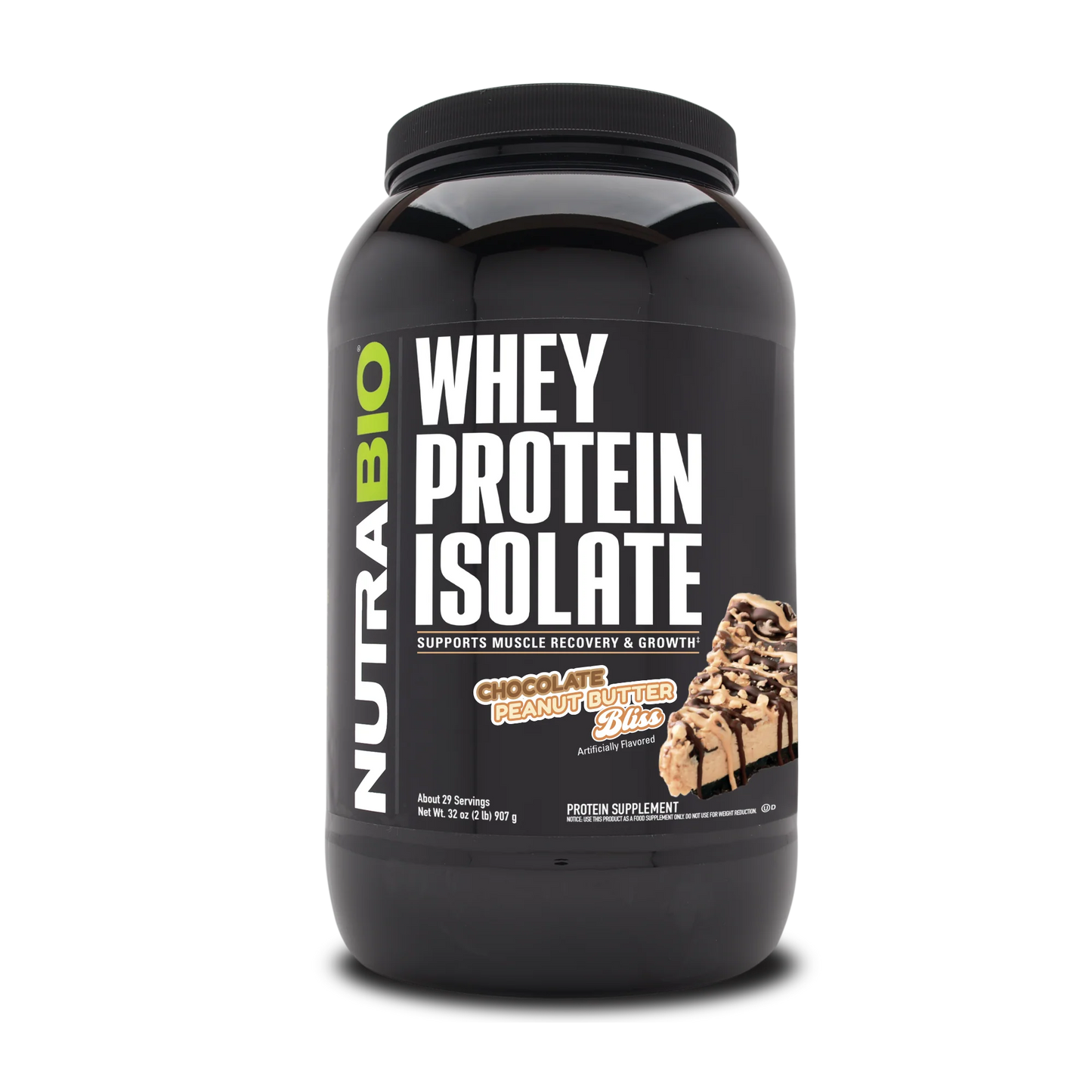 NutraBio - Whey Isolate 2LB