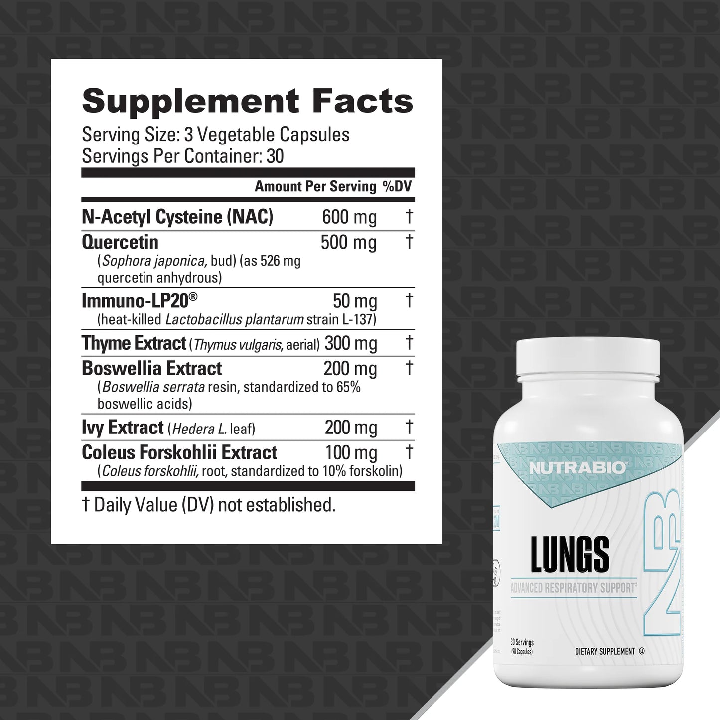 NutraBio - Lungs