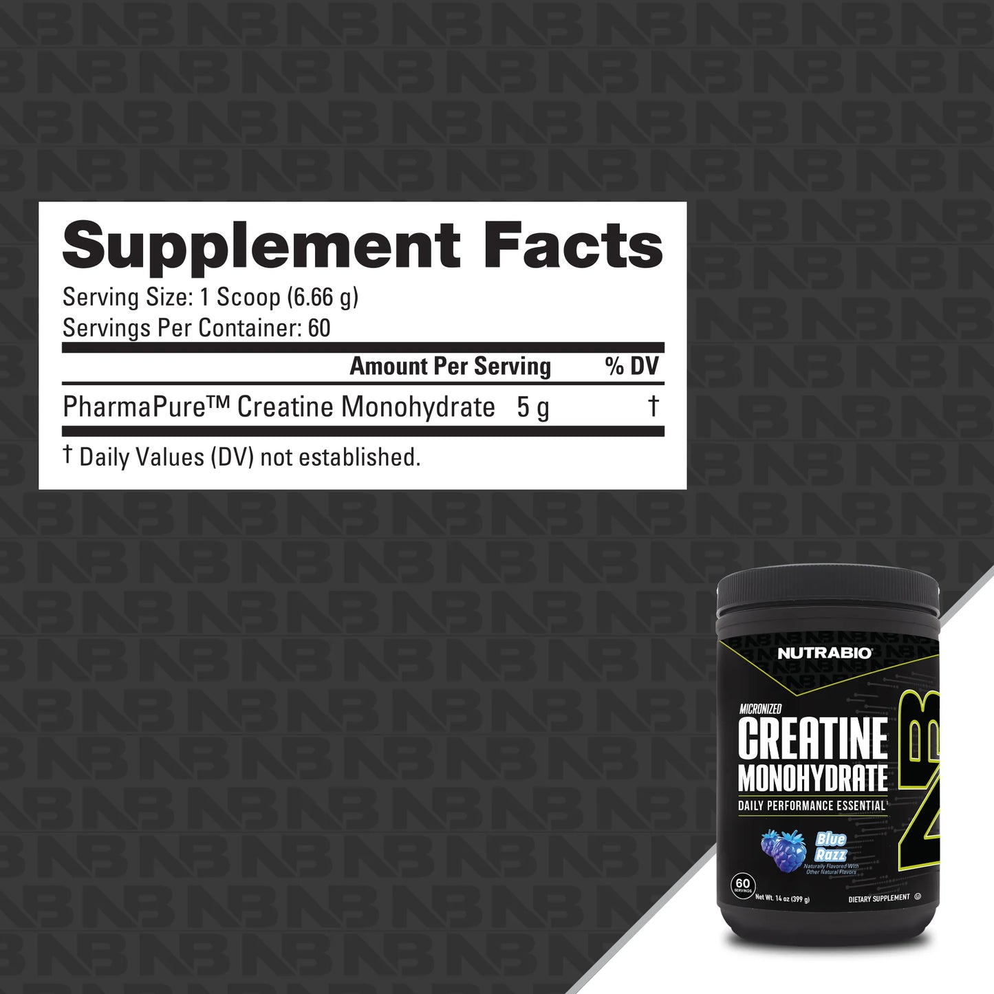 NutraBio - Creatine Burst