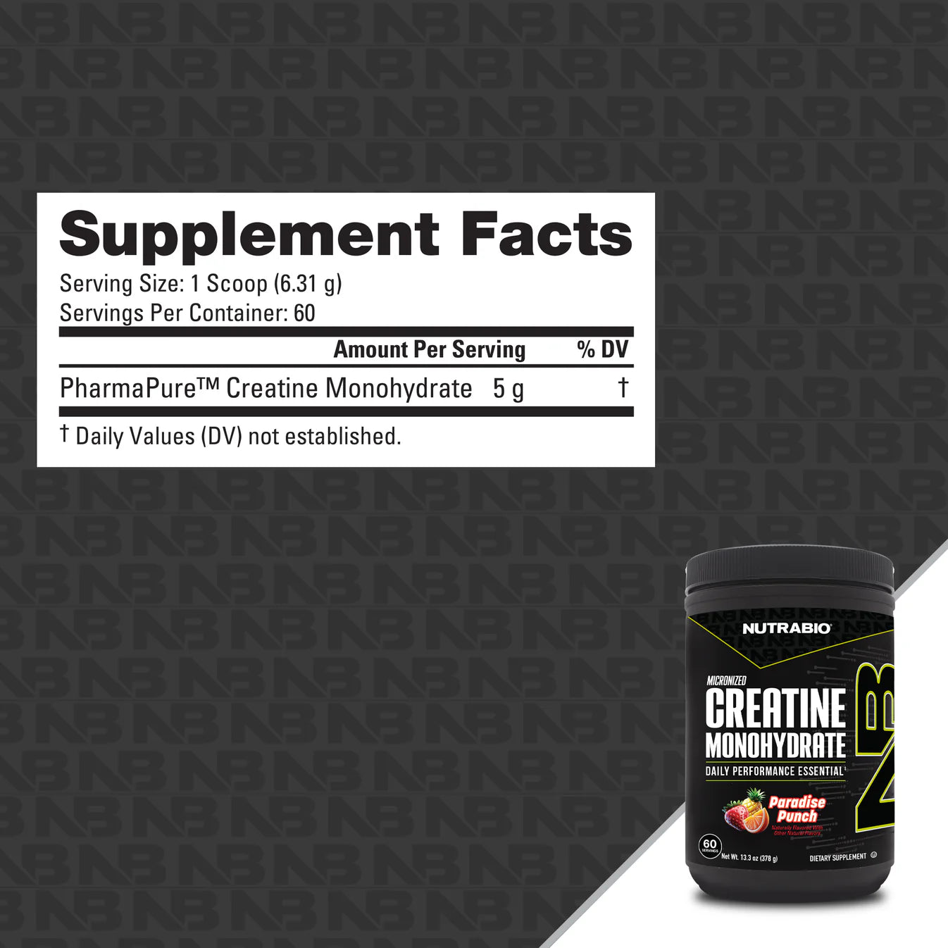 NutraBio - Creatine Burst