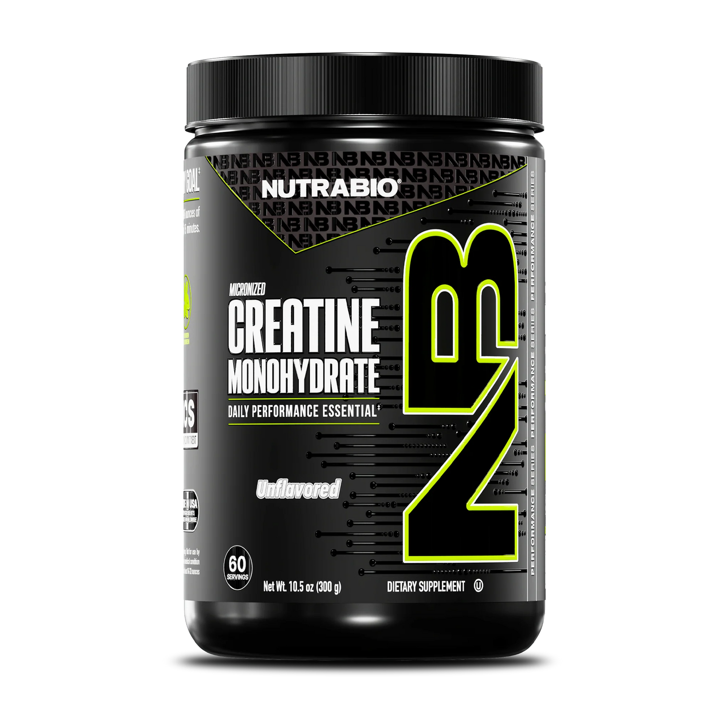 NutraBio - Creatine Monohydrate