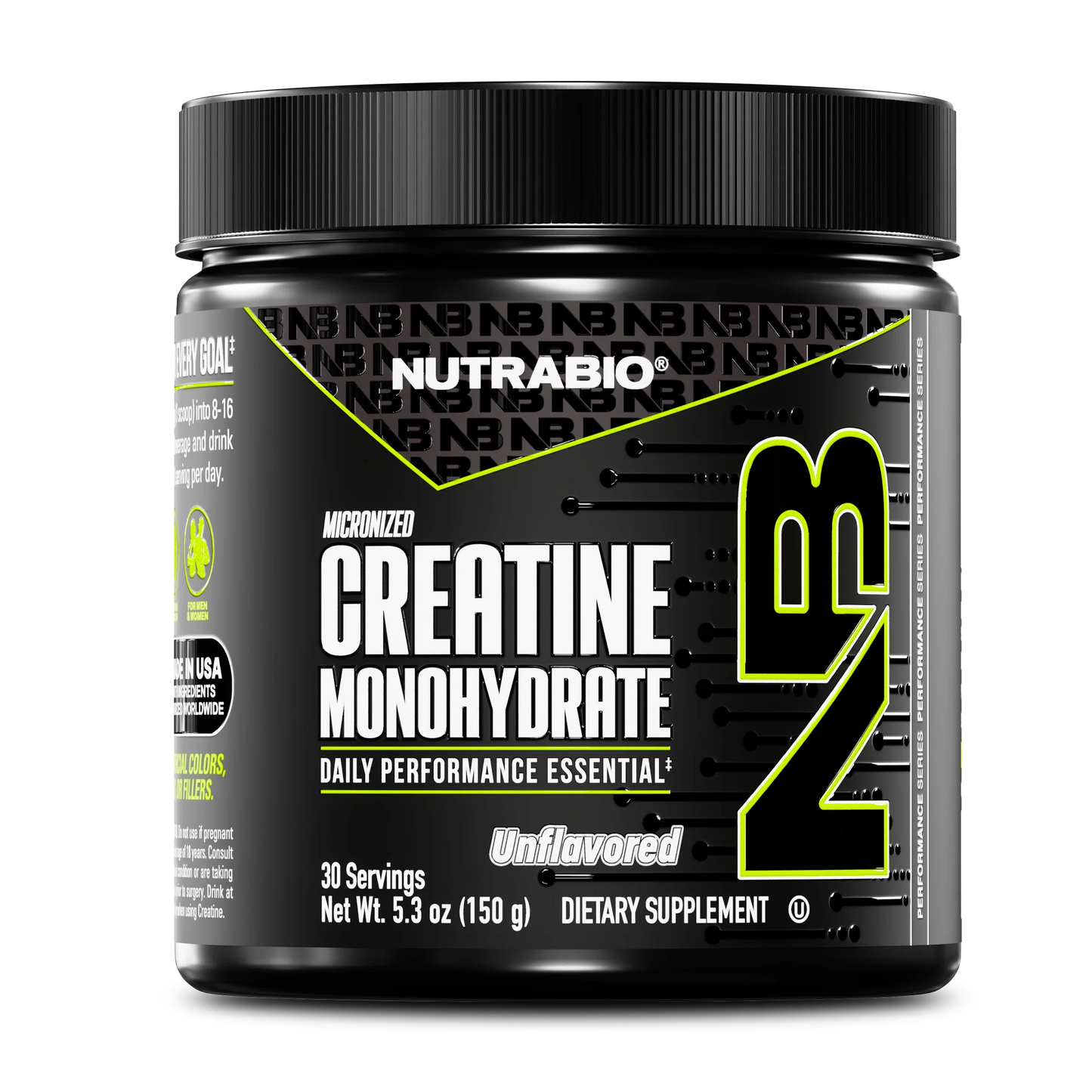 NutraBio - Creatine Monohydrate