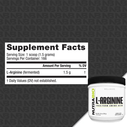 NutraBio - L-Arginine