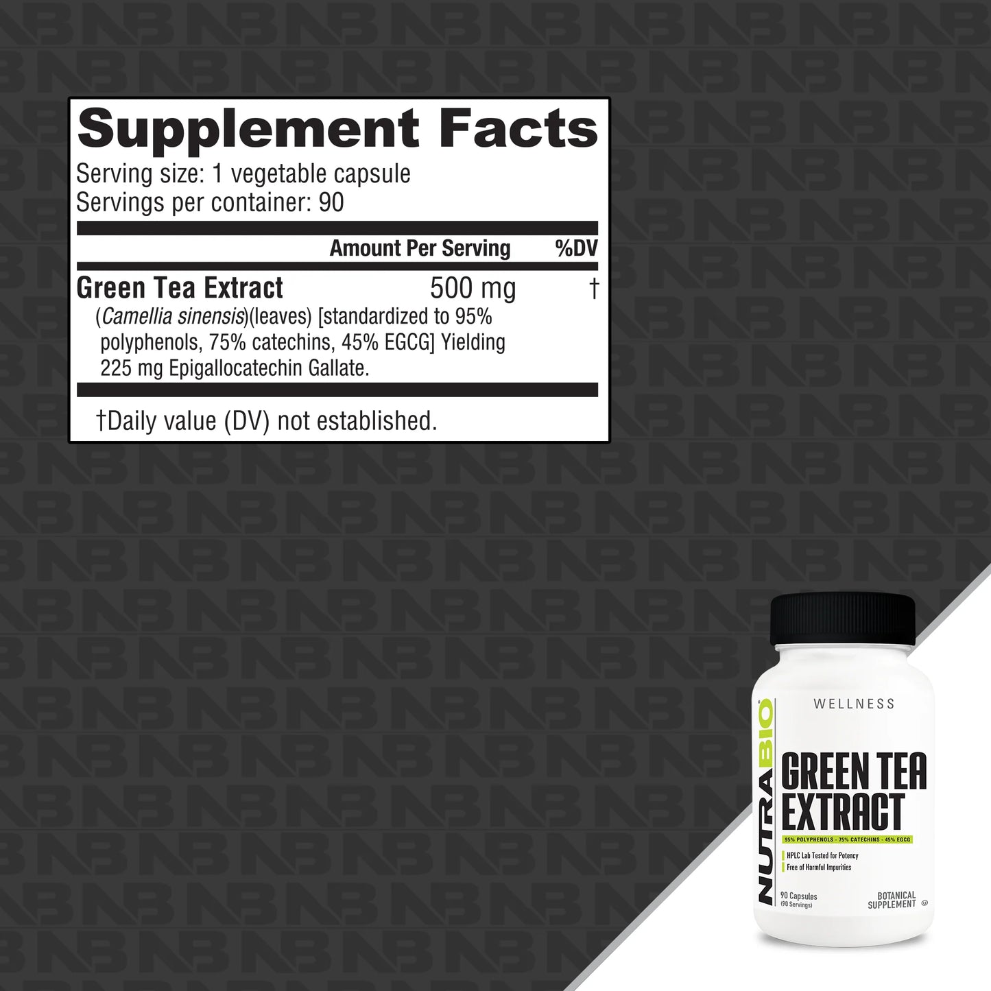 NutraBio - Green Tea Extract