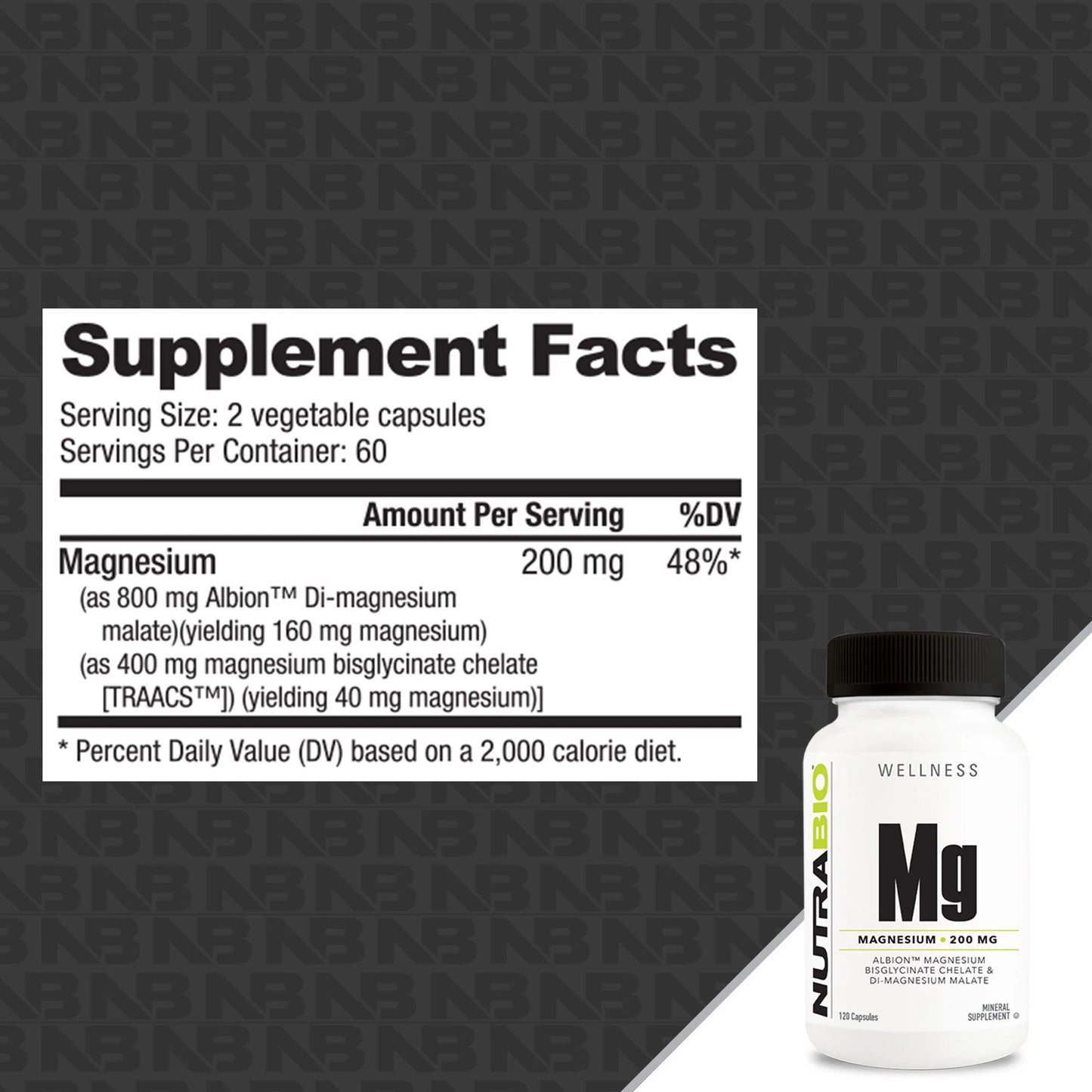 NutraBio - Magnesium