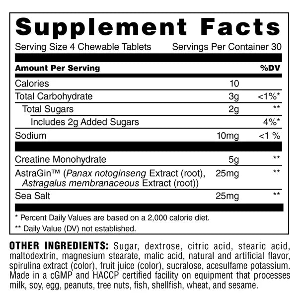 Animal - Creatine Chews