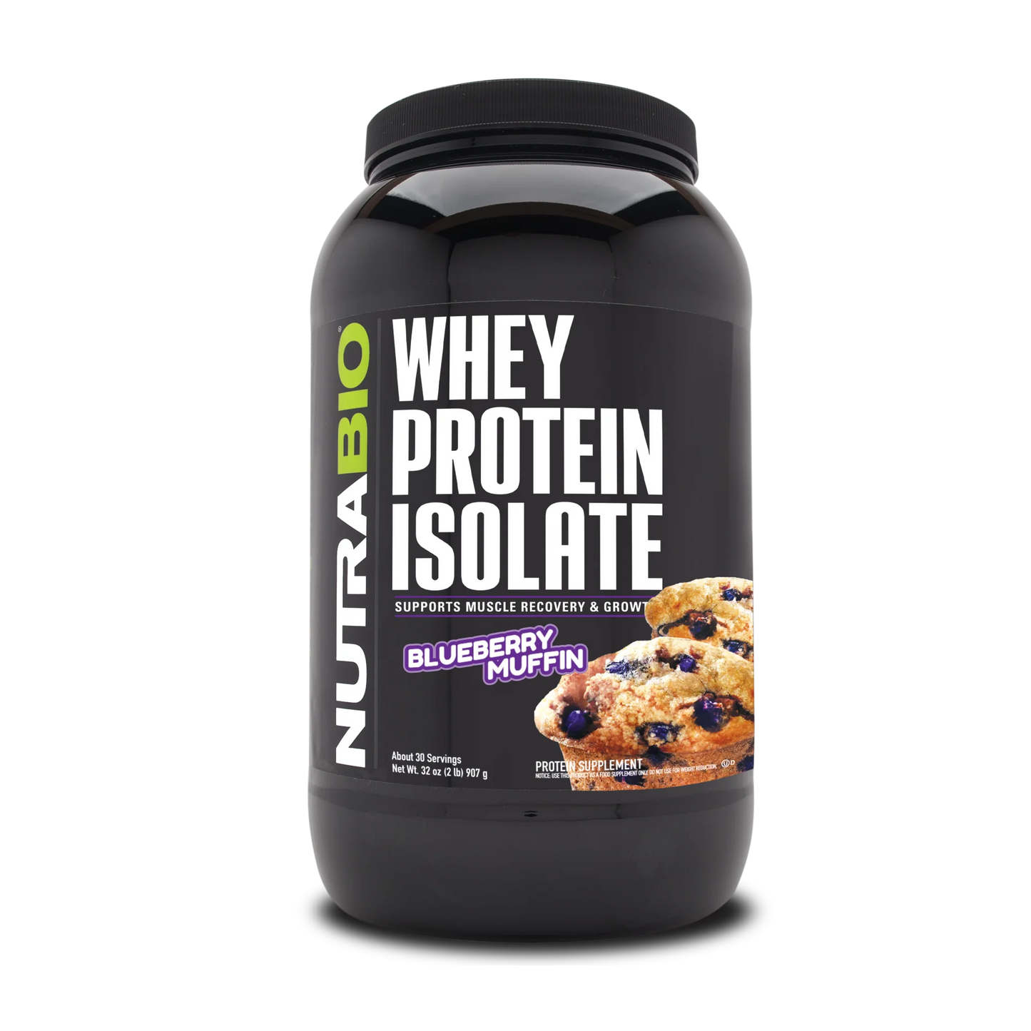 NutraBio - Whey Isolate 2LB