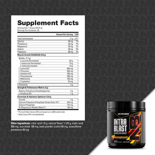 NutraBio - Intra Blast