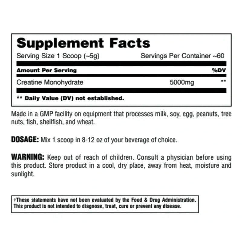 Animal - Creatine Monohydrate