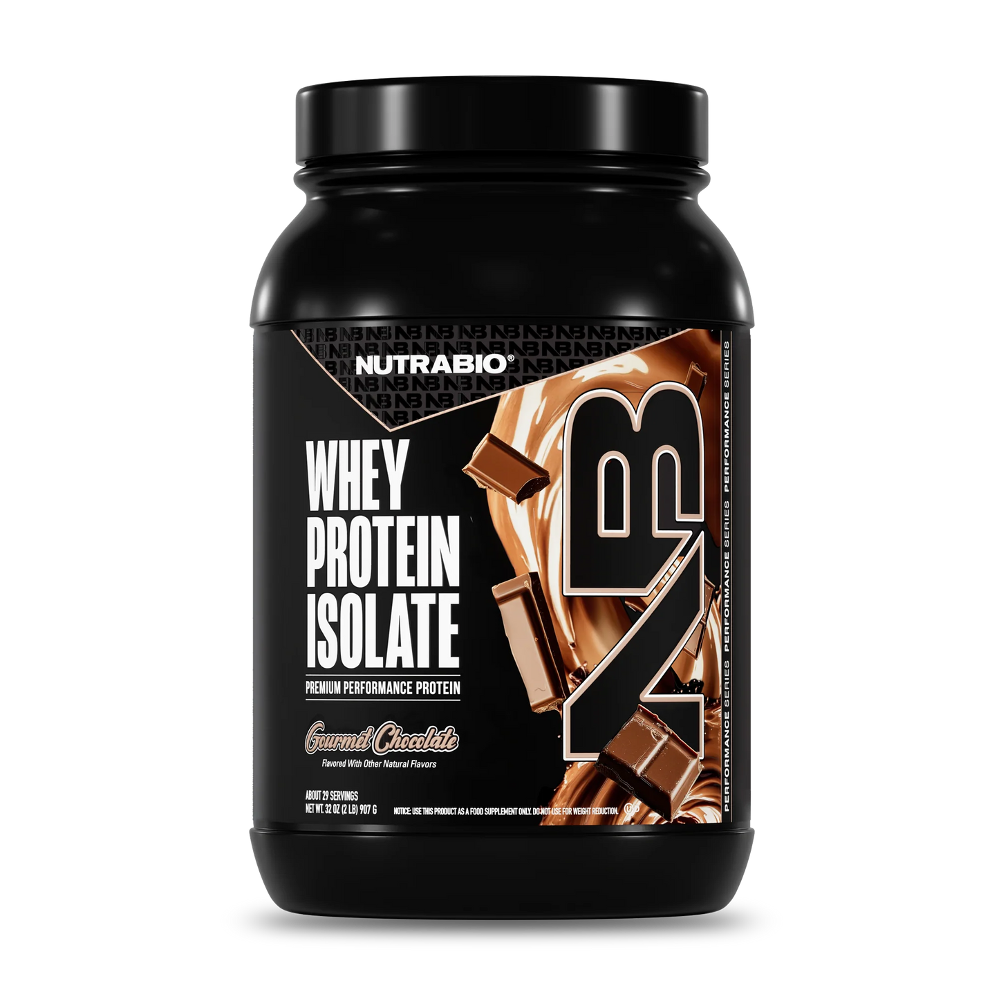NutraBio - Whey Isolate 2LB