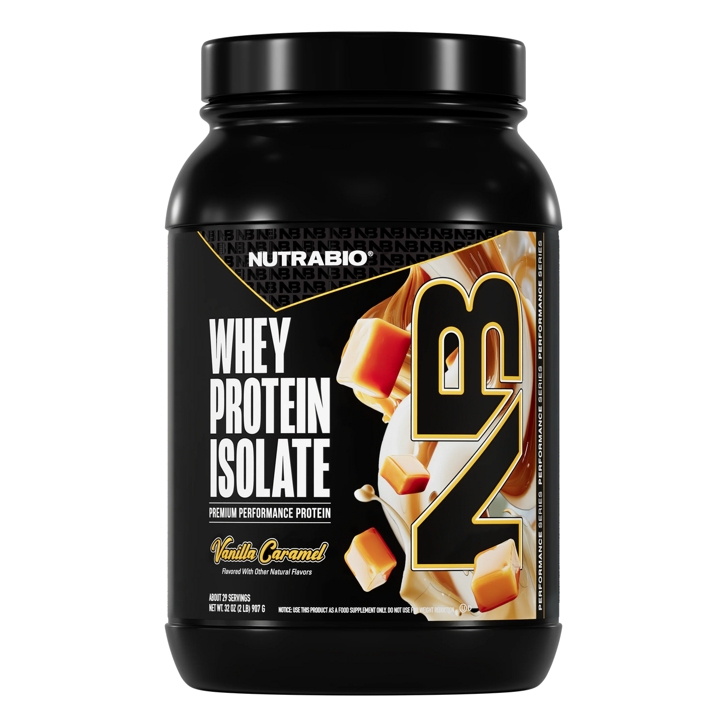 NutraBio - Whey Isolate 2LB