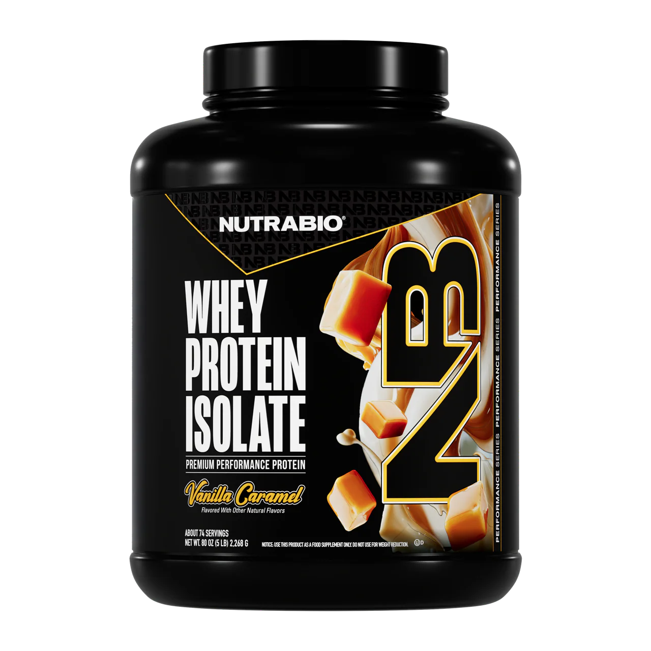 NutraBio - Whey Isolate 5LB