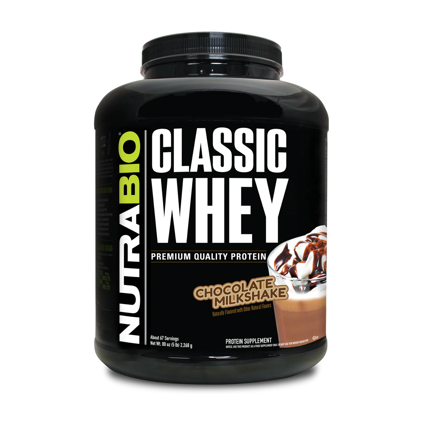 NutraBio - Classic Whey 5LB