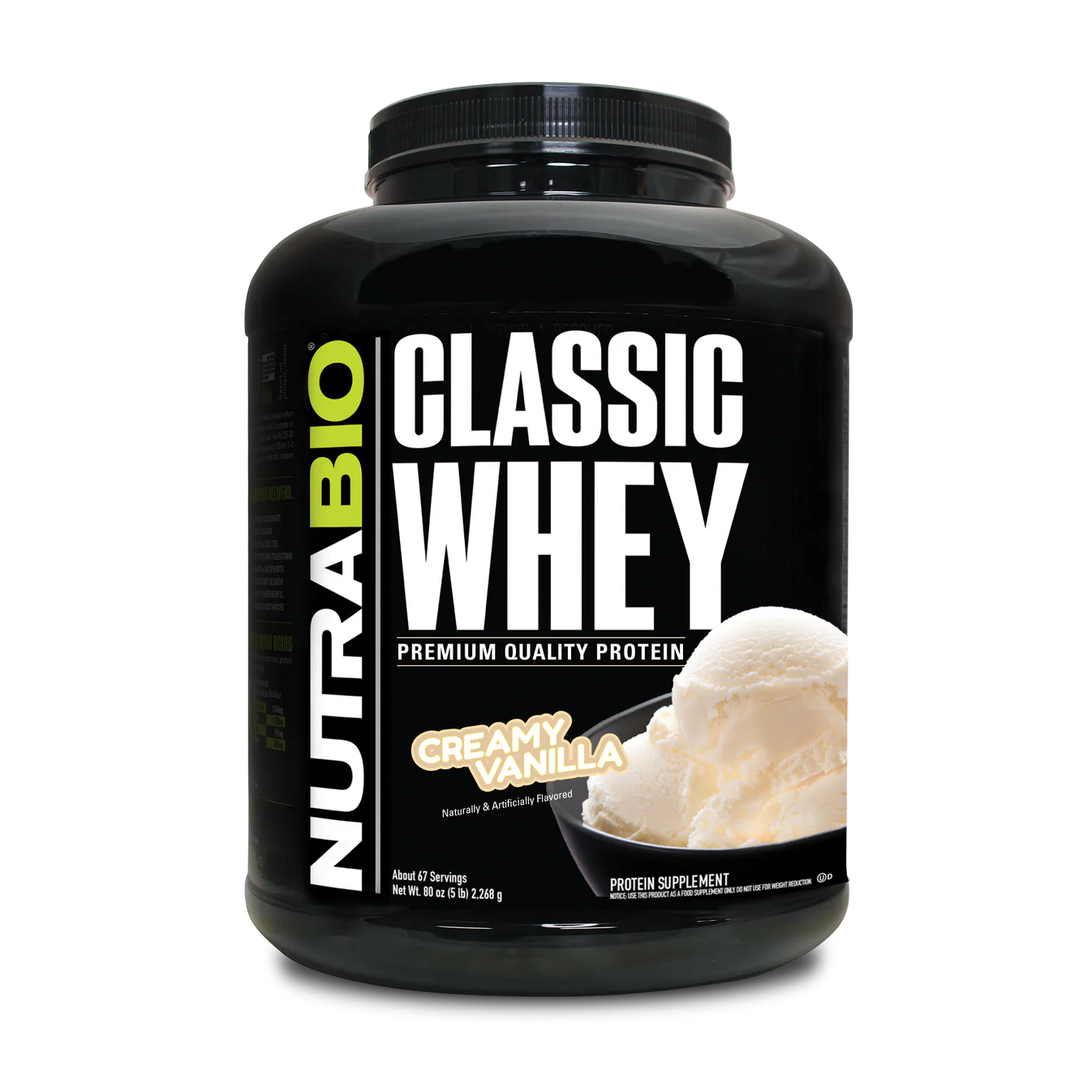 NutraBio - Classic Whey 5LB