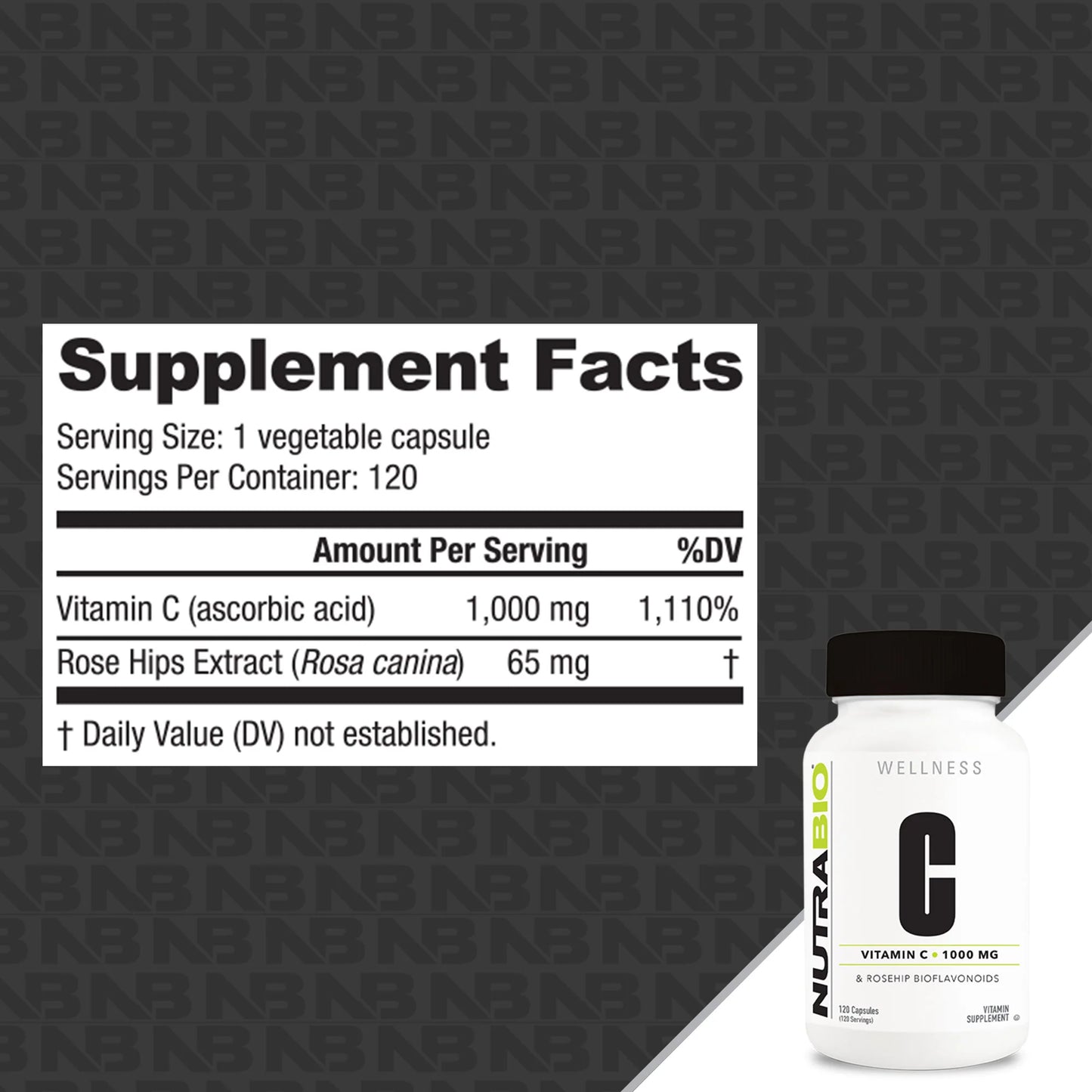 NutraBio - Vitamin C