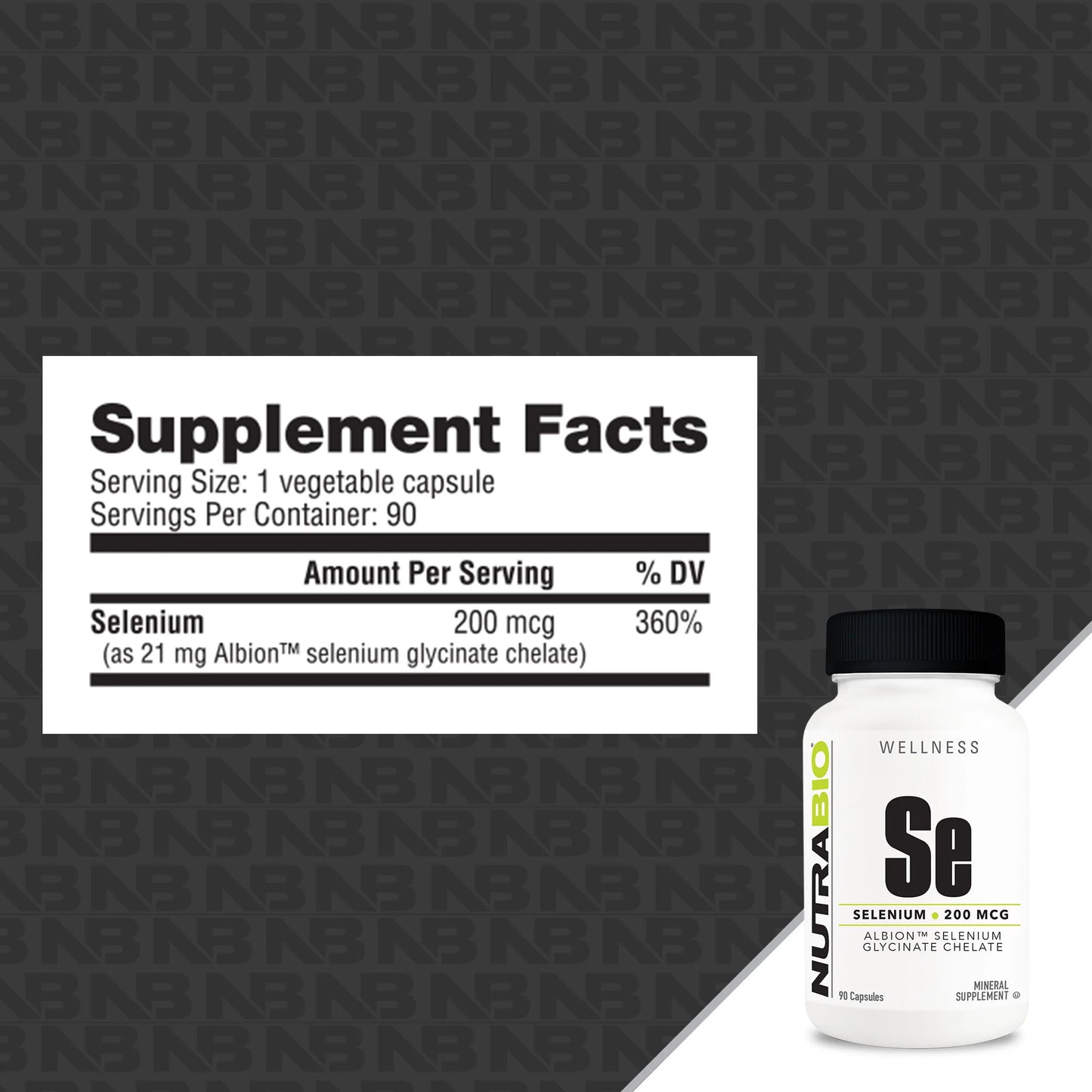 NutraBio - Selenium Chelate