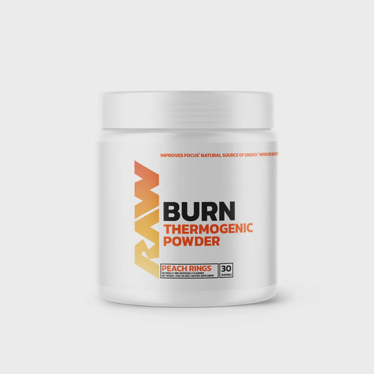 RAW - Burn Thermogenic Powder Peach Rings