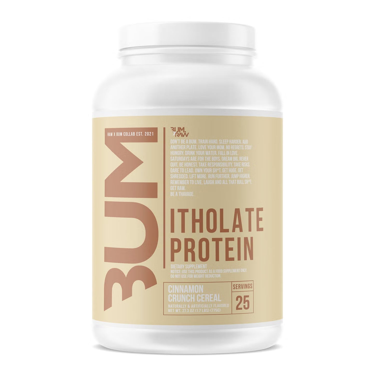 RAW - CBUM Whey Itholate 2LB