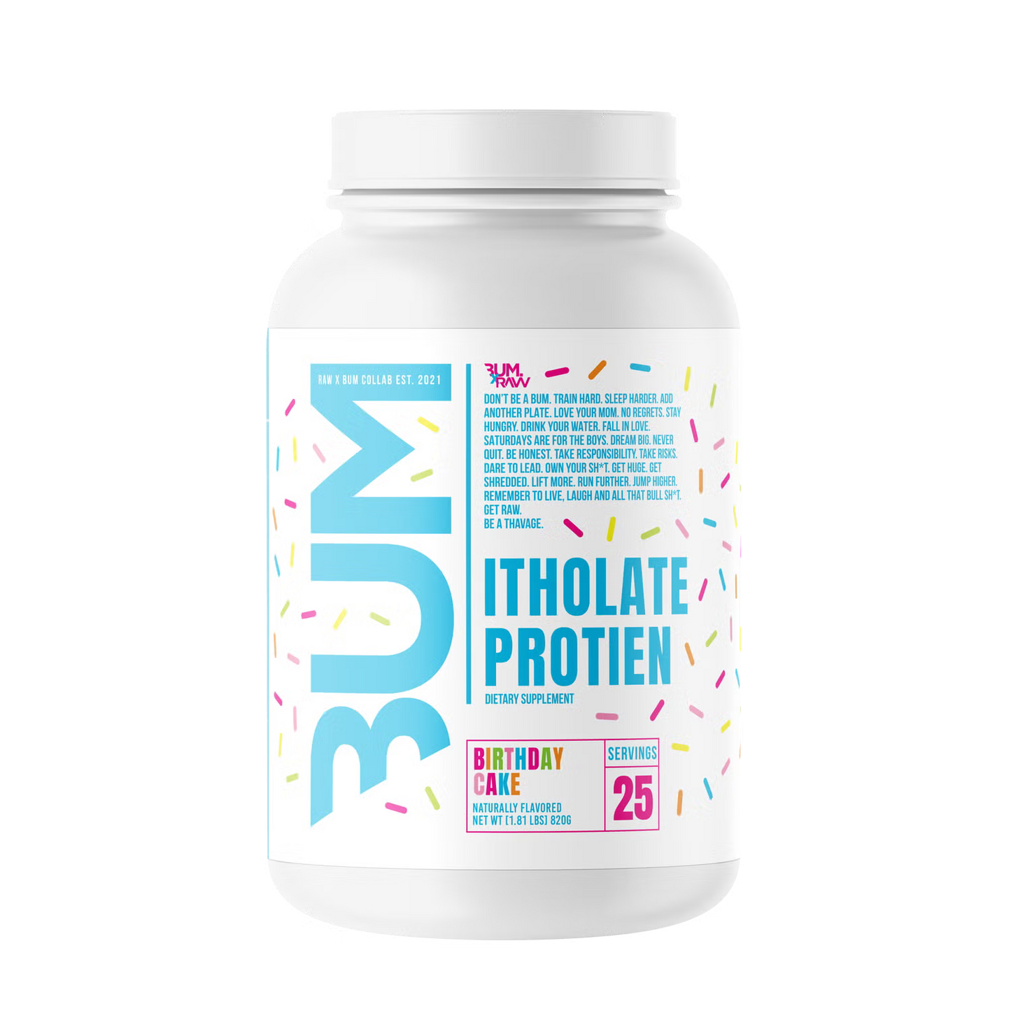 RAW - CBUM Whey Itholate 2LB