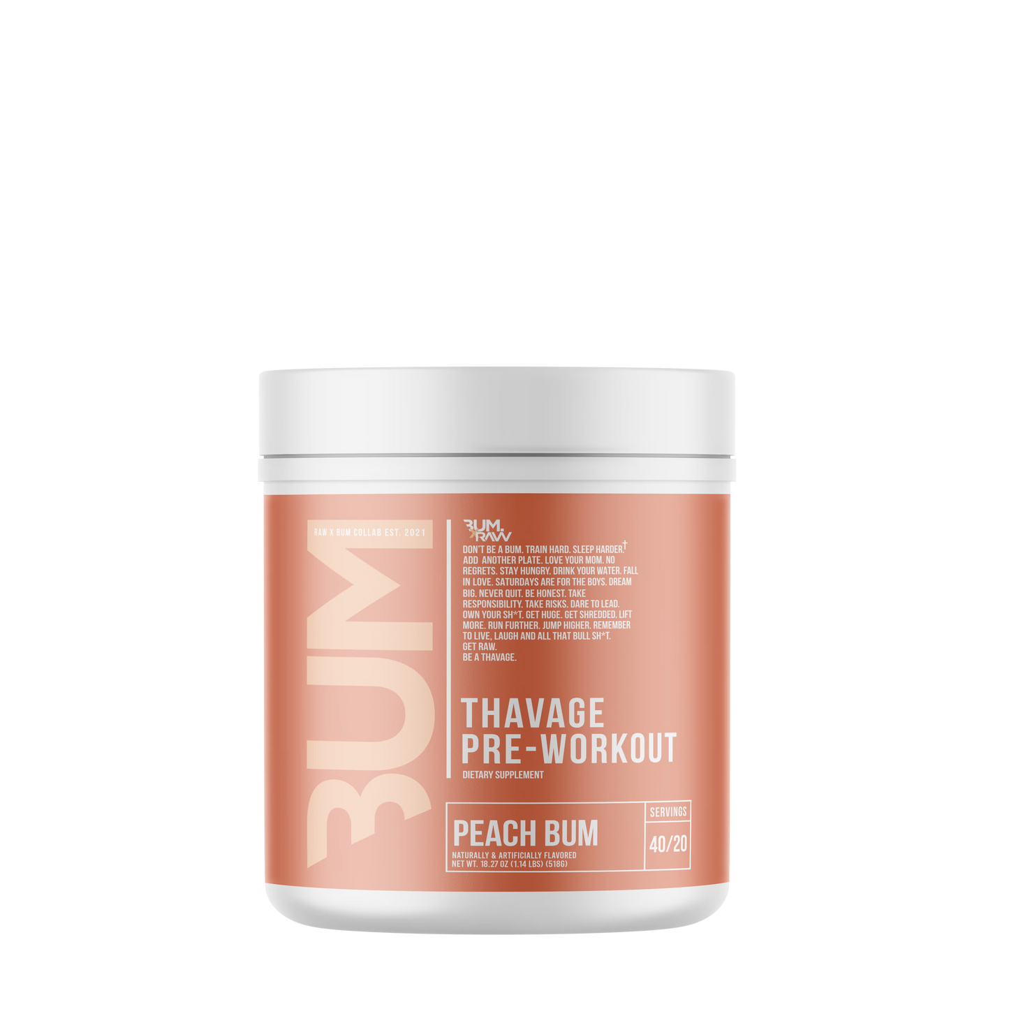 RAW - CBUM Thavage Pre Workout