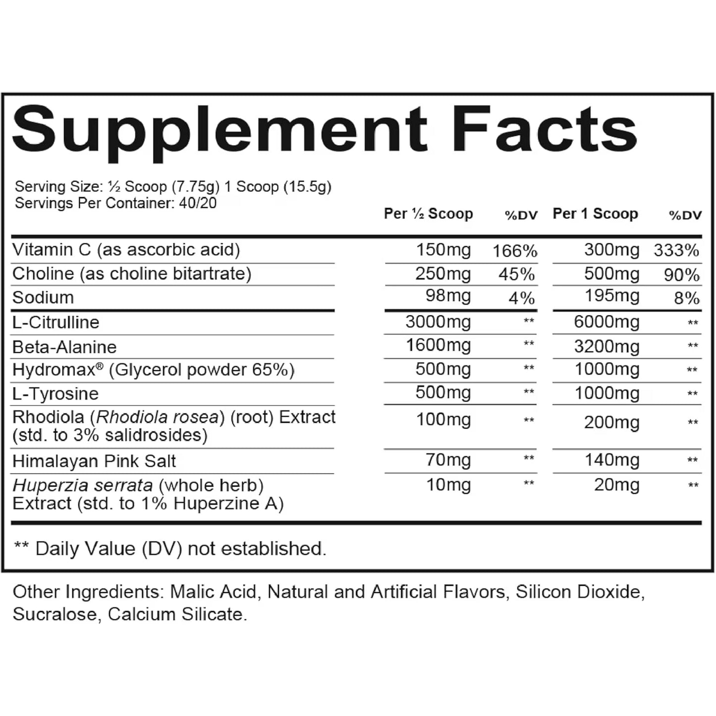 Redcon1 - Total War Pump Non-Stim Preworkout