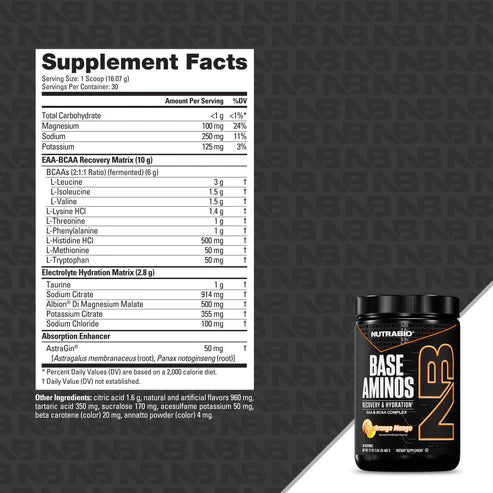 NutraBio - Base Aminos