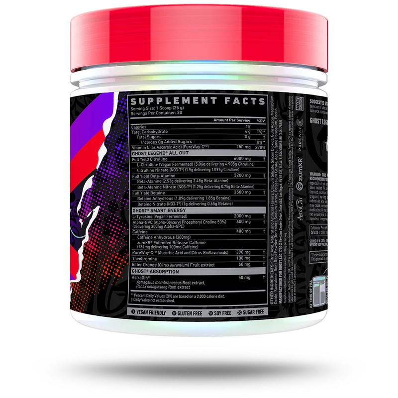 Ghost - All Out Legend V2 Pre-Workout