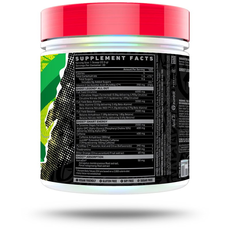 Ghost - All Out Legend V2 Pre-Workout
